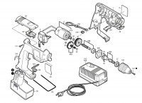 Bosch 0 601 938 7B0 Gbm 7,2 Ves-2 Cordless Drill 7.2 V / Eu Spare Parts